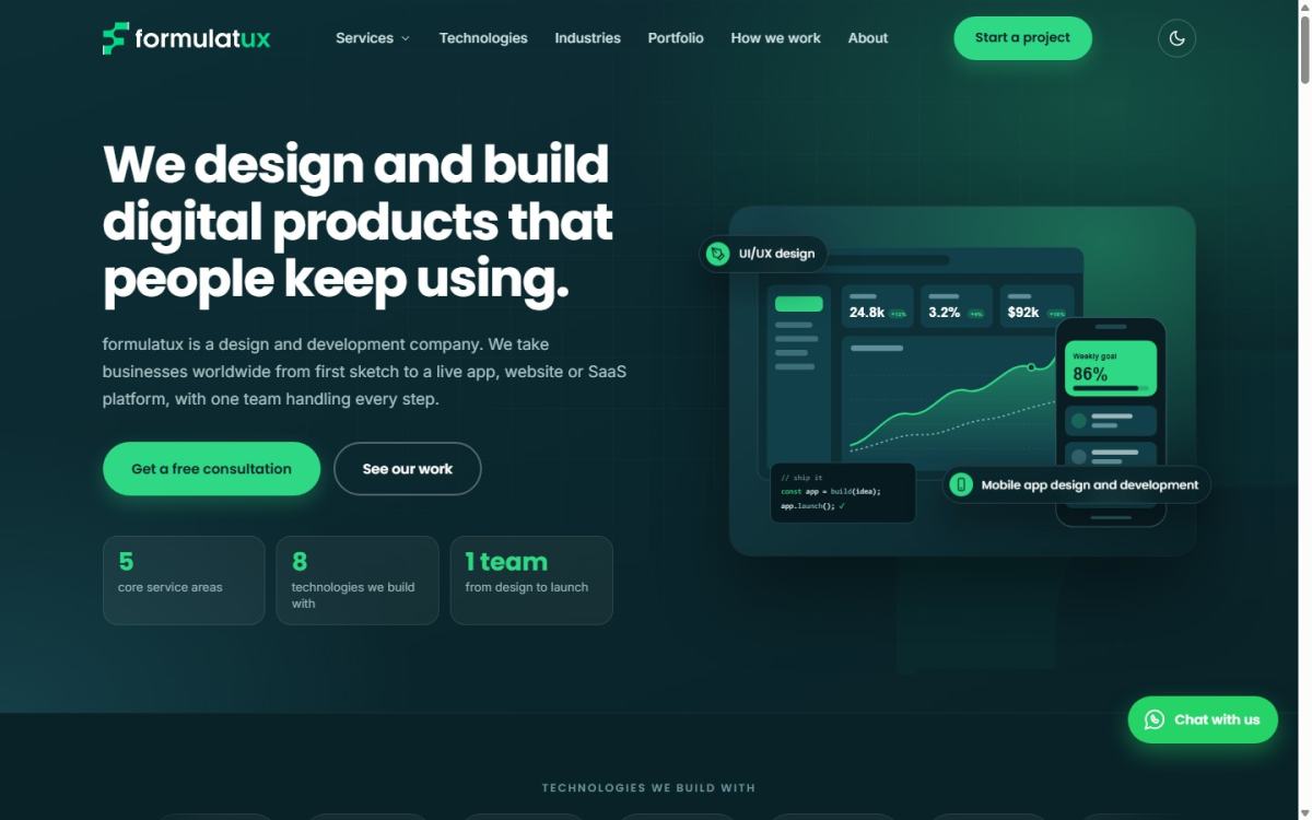 formulatux: Home page