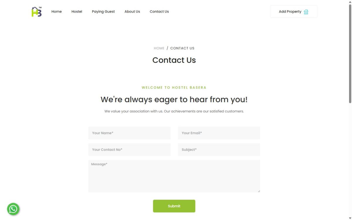 Hostel Basera: Contact